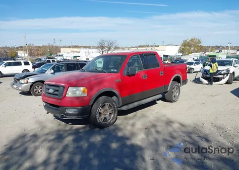 2004 Ford F-150 Fx4/Lariat/Xlt z USA, uszkodzony, nr VIN 1FTPW14564KB01448